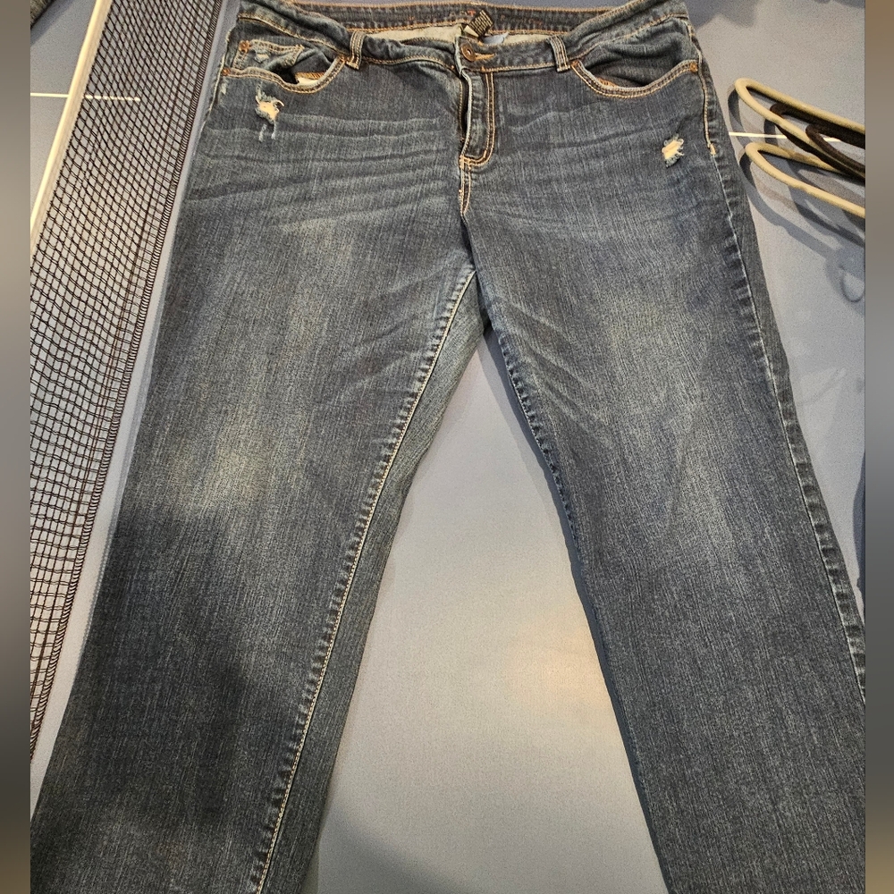 Lot of 2 Jeans - One cropped and One boot cut